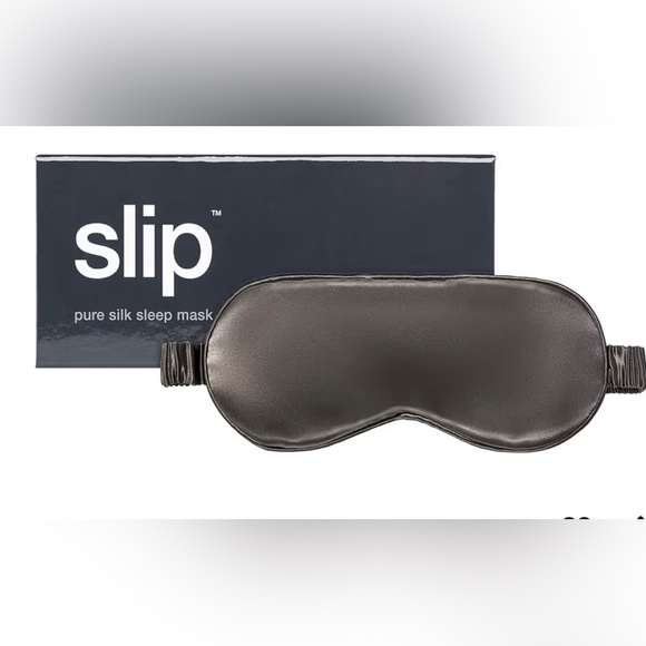 slip Accessories - NWT Slip Pure Silk Sleep Mask - Charcoal